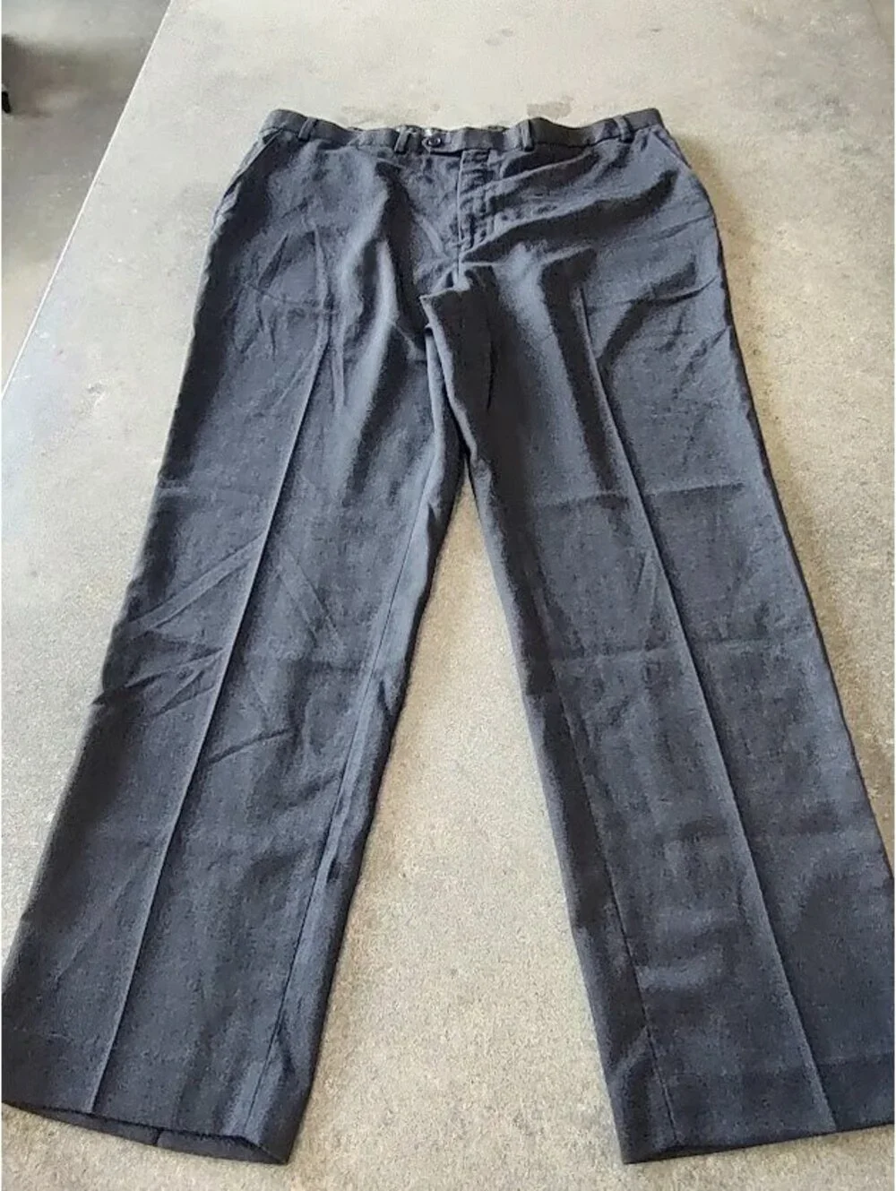 Michael Kors Men's Dress Pants Size 42W x 32L Navy Polyester Blend